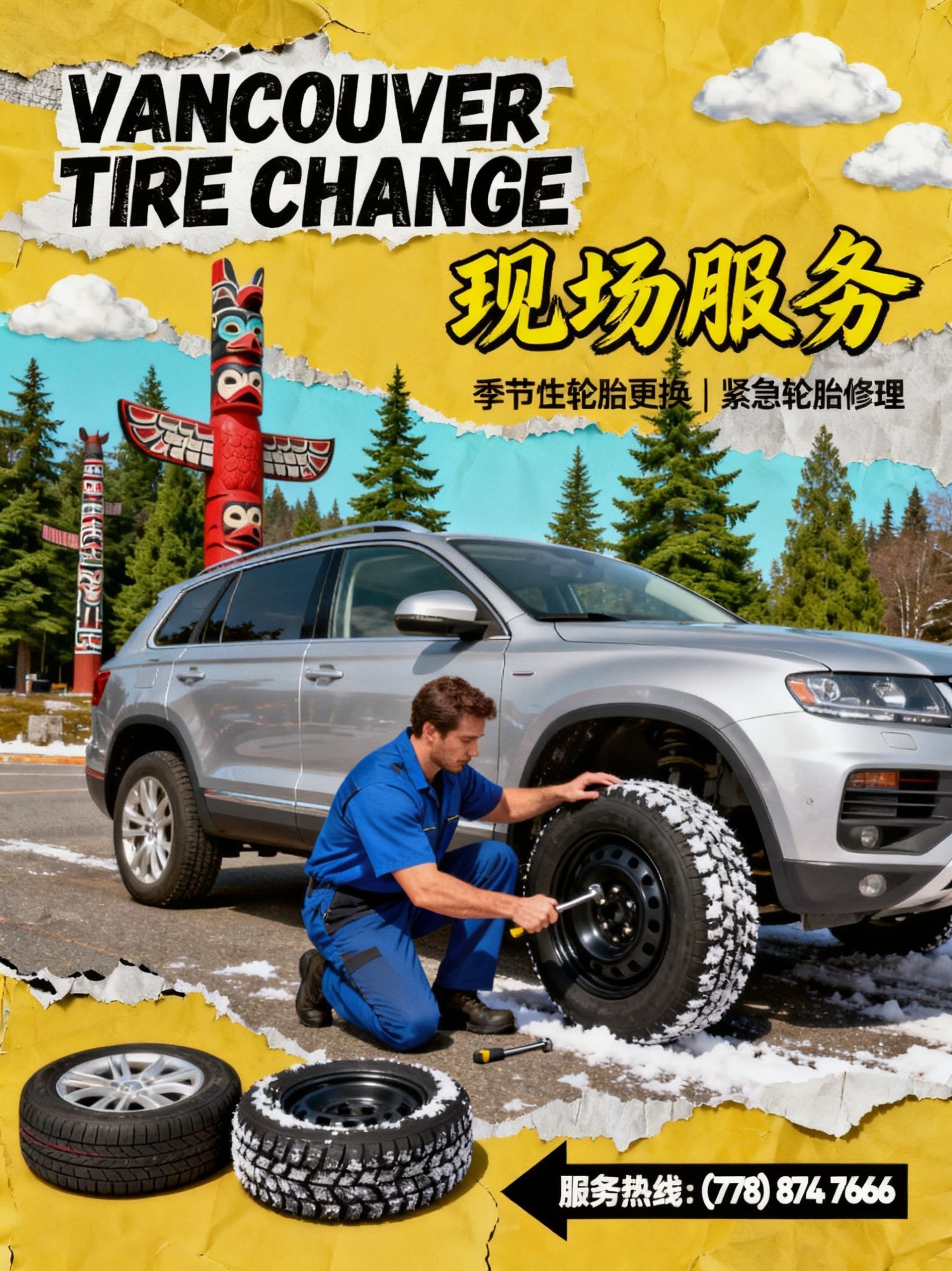 Tire Change Vancouver